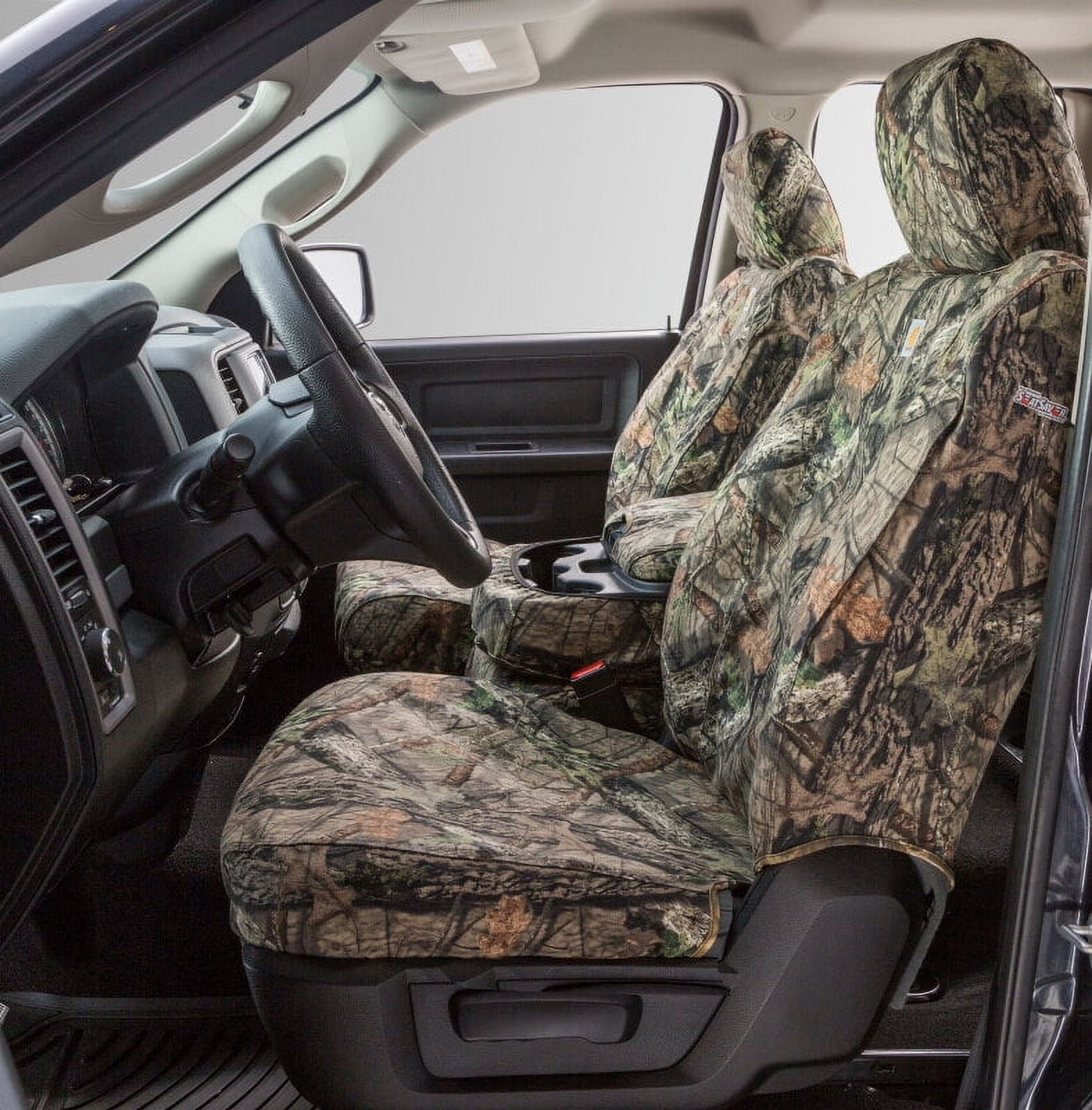 Covercraft 21-24 Ford F-250 Carhartt Camo SeatSaver Custom Second Row Seat Covers - Mossy Oak