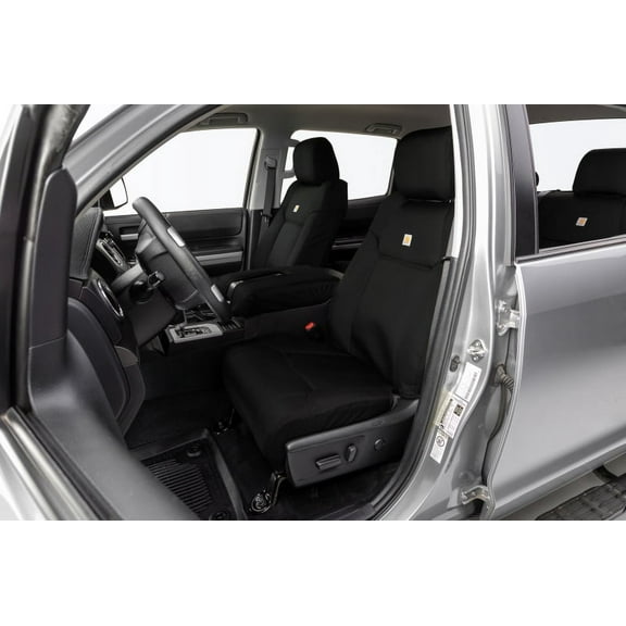 Covercraft 23-24 Ford SuperDuty Carhartt Super Dux PrecisionFit Custom Front Row Seat Covers - Black