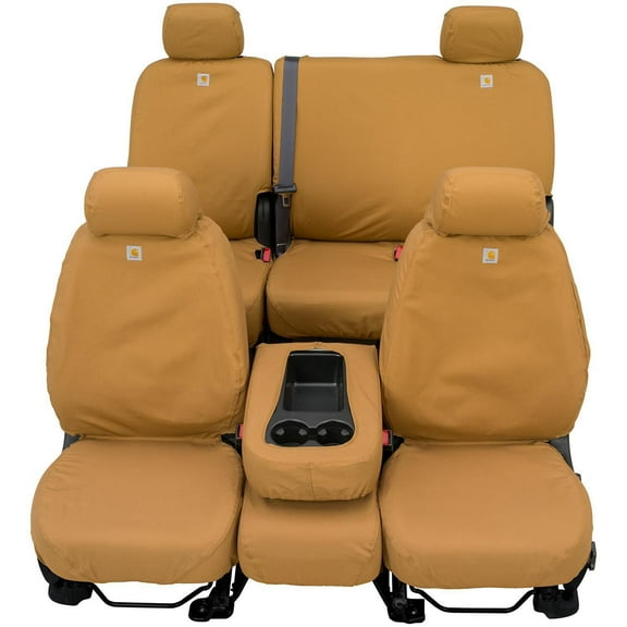Covercraft Carhartt Seatsaver Front Row - Carhartt Brown
