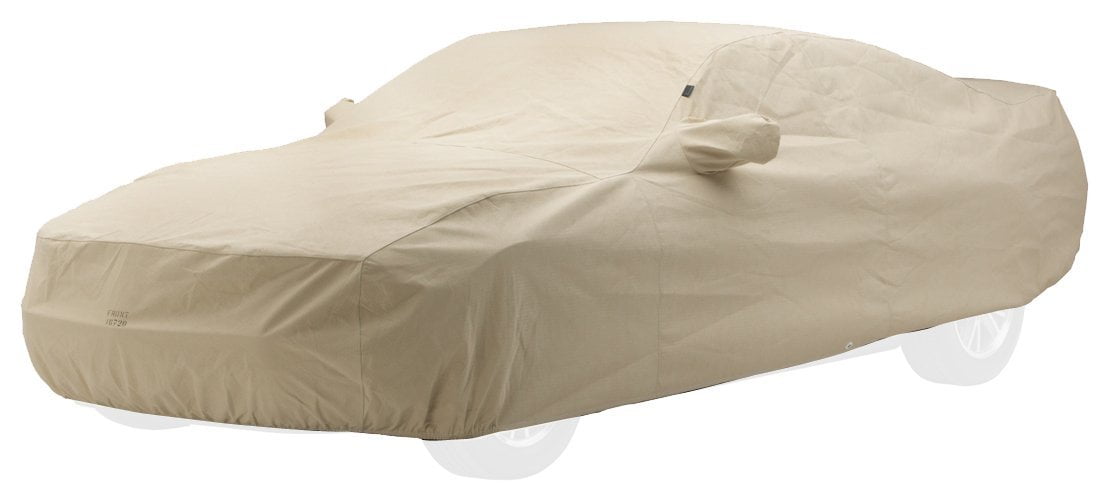 Covercraft Custom Fit Car Cover for Chevrolet and Pontiac (Technalon Evolution Fabric, Tan)