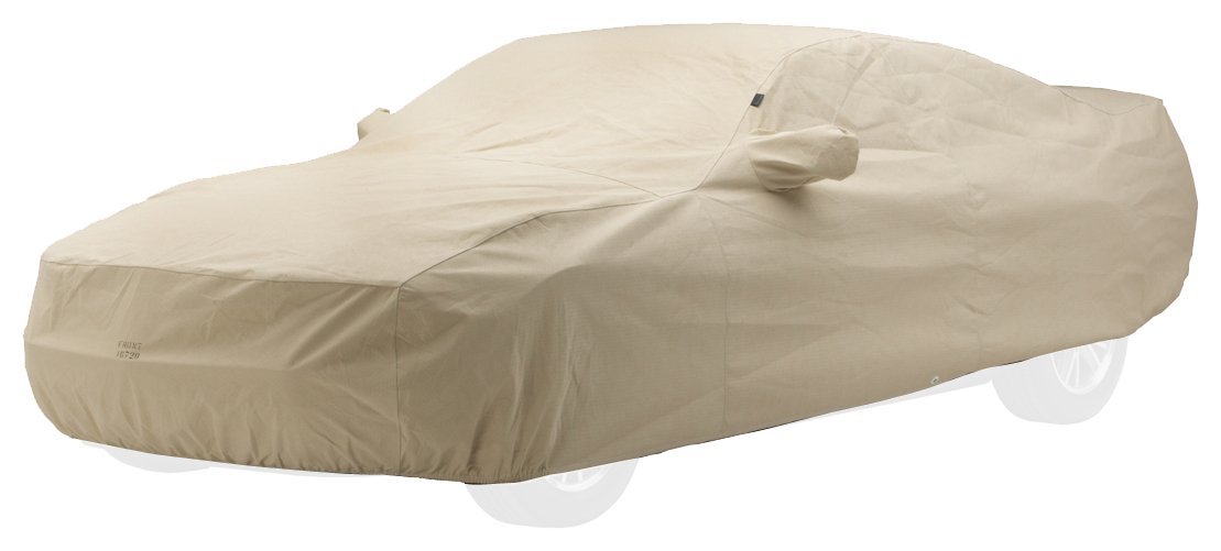 Covercraft Custom Fit Car Cover for Dodge Challenger (Technalon Evolution Fabric, Tan) - image 1 of 3