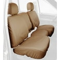 thumbnail image 1 of Covercraft Custom-Fit Front Bench SeatSaver Seat Covers - Polycotton Fabric, Tan Fits select: 1998-2002 DODGE RAM 2500, 1998-2001 DODGE RAM 1500, 1 of 3