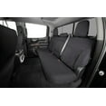 thumbnail image 1 of Covercraft Custom-Fit Rear-Second Seat Bench SeatSaver Seat Covers - Polycotton Fabric, Charcoal Black, 1 of 4