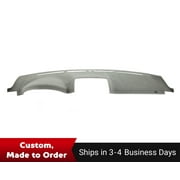 Covercraft DashMat Custom Dash Cover for 1998-2005 Chevrolet Blazer, 1998-2004 S10, 1998-2001 GMC Jimmy, 1998-2004 Sonoma, 1998-2000 Isuzu Hombre, 1998-2001 Oldsmobile Bravada | 0604-00-47 | Grey