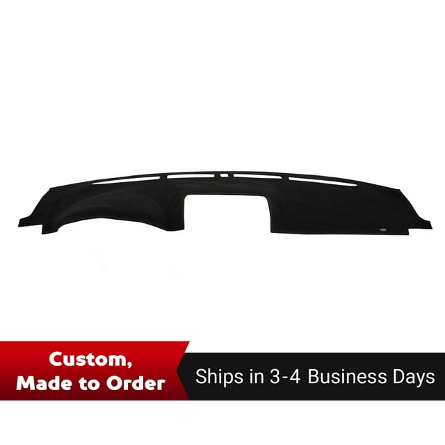 Covercraft DashMat Custom Dash Cover for 2004-2010 Toyota Sienna | 1597-01-25 | Black
