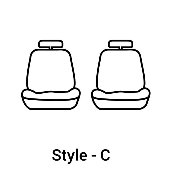 Covercraft GTF4152ABCOBK Carhartt Precision Fit Front Seat Covers