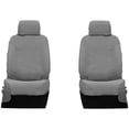 thumbnail image 1 of Covercraft Polycotton SeatSaver Custom Seat Covers for 2014-2016 Chevrolet Silverado/GMC Sierra 1500, 2015-2016 Silverado/Sierra 2500/3500 | SS2477PCGY | 1st Row Bucket Seats | Grey, 1 of 3