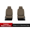 thumbnail image 1 of Covercraft Polycotton SeatSaver Custom Seat Covers for Chevrolet/GMC Models | SS3437PCSA | 1st Row 40/20/40 Bench Seat | Wet Sand, 1 of 7