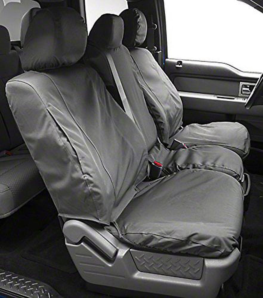 Covercraft SS2509WFGY Seat Cover Fits select: 2021-2022 TOYOTA TACOMA DOUBLE CAB/SR/SR5, 2017 TOYOTA TACOMA ACCESS CAB/SR5/TRD SPORT/TRD OFF ROAD