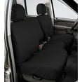 thumbnail image 1 of Covercraft SS3498PCCH Seat Cover; SeatSaver®; Seat Style GB - 40/20/40 Split Bench With Adjustable And Molded Headrests; Polycotton; Charcoal Black; Single, 1 of 7
