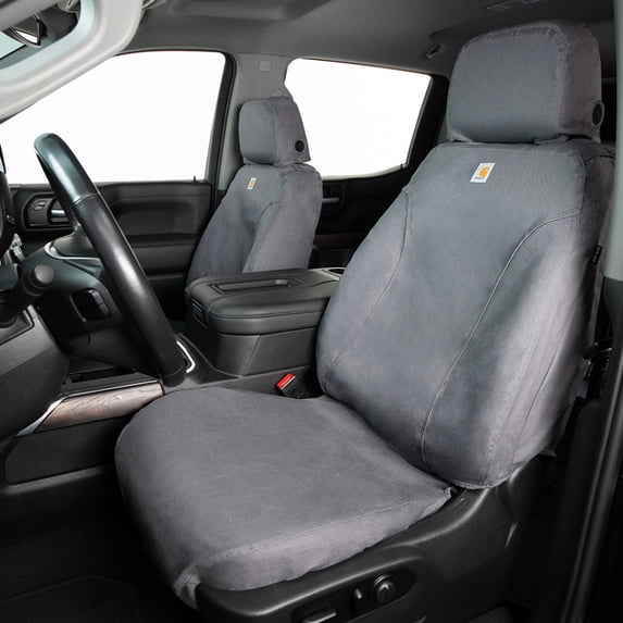 Covercraft SSC3475CAGY Carhartt SeatSaver Custom Seat Covers - Gravel: 1st Row