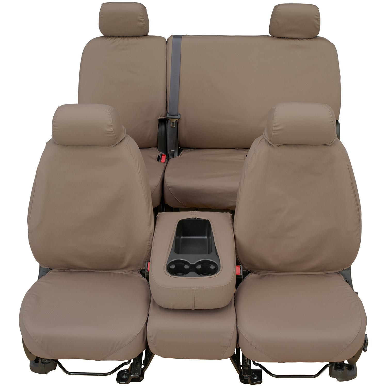 Covercraft SeatSaver Custom First Row Seat Cover: Wet Sand, 40/20/40 Bench Seat, 1 Pk