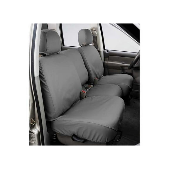 Covercraft SeatSaver Front Row Waterproof Grey Grey SS3479WFGY Fits select: 2019-2020 CHEVROLET SILVERADO C1500 LT, 2021-2022 CHEVROLET SILVERADO K1500 LT