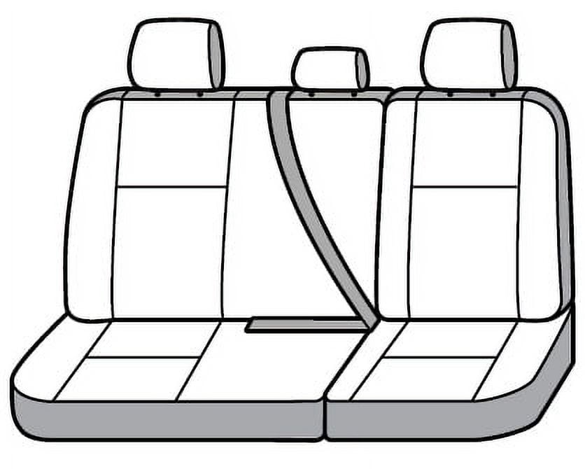 Covercraft Seatsaver Second Row Polycotton Charcoal