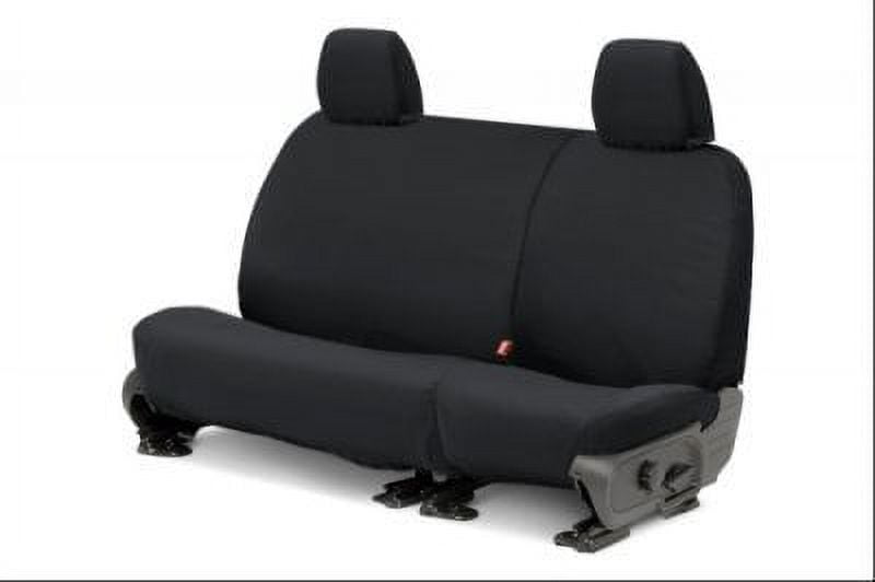 Covercraft SeatSaver Polycotton Car Seat Cover - Charcoal, Fits 2018 Jeep Wrangler 2nd Row - View #2