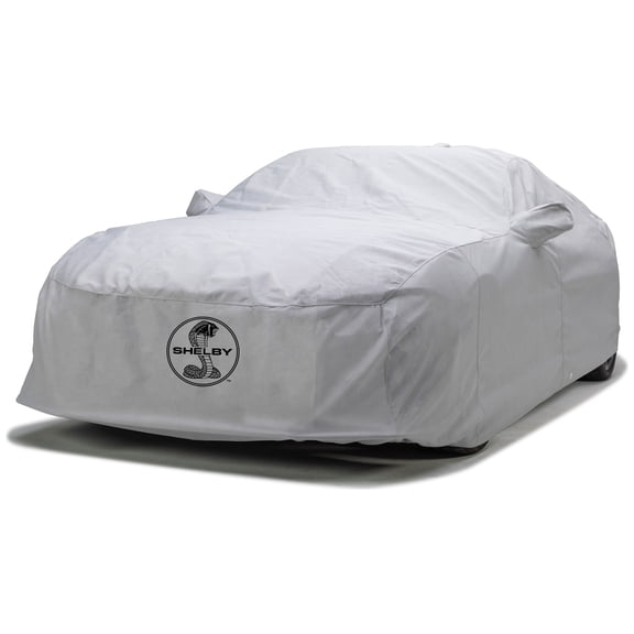 Covercraft Shelby Custom 5-Layer Softback All Climate Ford Mustang Car Cover for 1966-1968 Ford Mustang | C17798FO120AC | Gray