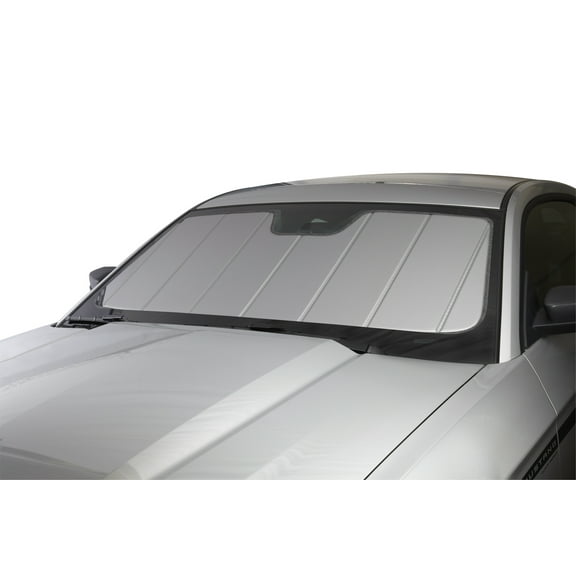 Covercraft UVS100 Custom Sunscreen for 1990-1992 Oldsmobile Silhouette, 1990-1993 Pontiac Trans Sport | UV10413SV | Silver