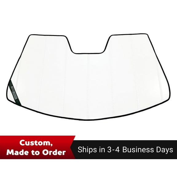 Covercraft UVS100 Premier Series Custom Sunscreen for 1971-1972 Dodge Dart, 1970-1976 Plymouth Duster | UV10128WH | White