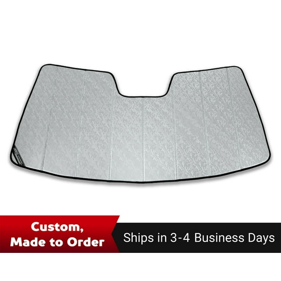 Covercraft UVS100 Premier Series Custom Sunscreen for 1991-1997 Toyota Previa | UV10407EC | Chrome Camouflage