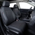 thumbnail image 1 of coverdream Full Set CRV Seat Covers Custom Fit for 2023 2024 2025 2026 Honda CR-V LX,EX,EXL,Hybrid,Sport Series,Trailsport - (Black/Red,Full Set), 1 of 7