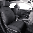 thumbnail image 1 of Coverdream Custom Fit Accord Car Seat Covers for Honda Accord 2013 2014 2015 2016 2017 (Rear Row W/Solid Folding Backrest) - Polyester (Black,Full Set), 1 of 6