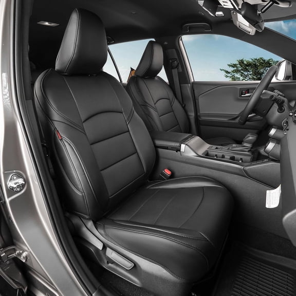 Coverdream Faux Leather Custom Fit Car Seat Covers Full Set Water Resistant for 2023-2026 Toyota Corolla Cross Hybrid S XSE Nightshade