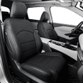 thumbnail image 1 of coverdream Rogue Seat Covers Full Set for 2021-2025 2026 Nissan Rogue S,SV(Not for Sport) - Leatherette (Black,Full Set), 1 of 11