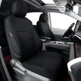 thumbnail image 1 of Coverdream Custom Fit Toyota Car Seat Covers for 2021-2026 Sienna LE,XLE - Three Row,Polyester 8-Seat Covers(Full Set,Black), 1 of 7