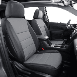 EKR Custom Fit Traverse Car Seat Covers for Chevy Traverse LT RS Premier LT Leather LT Cloth High Country 2018 2023 Full Set Neoprene Black Walmart