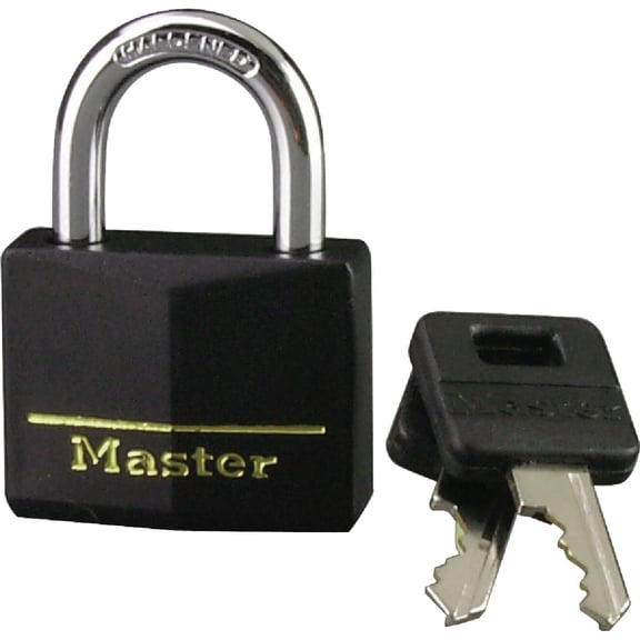 Master Lock Covered Aluminum Padlock - Multicolor