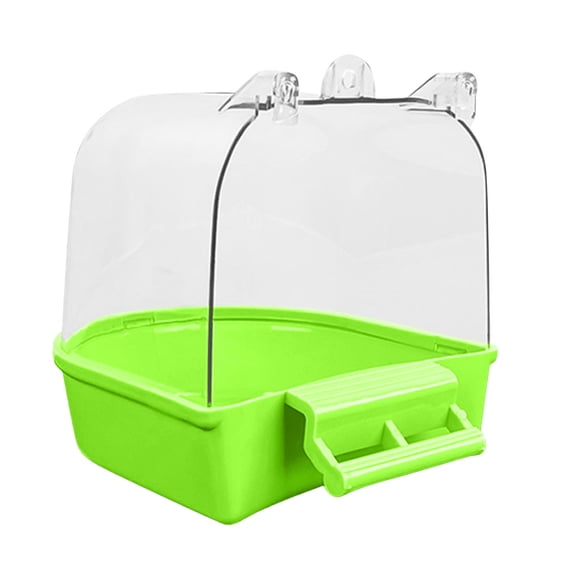 Covered For Birds Bath Bird Shower Toys Bird Cage Water Dispenser For Cage Small Bird Cage Budgie Cage Accessories Small Water Dispenser Pet Sparrow for outside Decorations Metal Feeders for Outdoors
