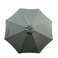 thumbnail image 1 of Covered Living 11ft Market Patio Umbrella 8 Rib Replacement Canopy in Sage Green, 1 of 3