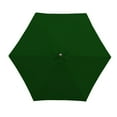 thumbnail image 1 of Covered Living 9ft Market Patio Umbrella 6 Rib Replacement Canopy Forest Green, 1 of 8