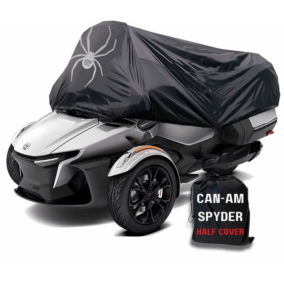 Covered Living Can-Am Spyder Touring Model Half Cover for RT and ST Limited (2020)