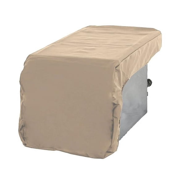 Covered Living Outdoor Built-In Side Burner Cover Taupe 19.5"Wx33.5"D