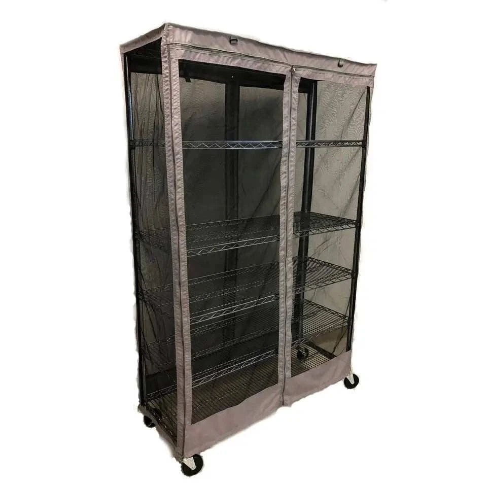 Covered Living Storage Shelving Unit Cover, fits racks 48
