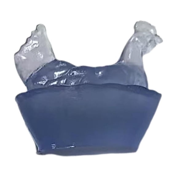 Covered Mini Glass Hens on Nests, 2025 New Handmade Collectible Figurines, 3.5x2.4in Vintage Farmhouse Decor, Depression * Glass Hen on Nest Chicken Decor