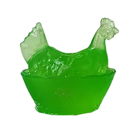 Covered Mini Glass Hens on Nests, 2025 New Handmade Collectible Figurines, 3.5x2.4in Vintage Farmhouse Decor, Depression * Glass Hen on Nest Chicken Decor