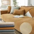 thumbnail image 1 of Coverfect Herringbone Chenille Sofa Cover, Sofa covers soothing home, Soothing home sofa covers for dogs, Fuzzy Couch Covers, Nature Linen Handwoven Solid Colour Non-Slip Couch Cover, 1 of 8