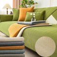 thumbnail image 1 of Coverfect Herringbone Chenille Sofa Cover, Sofa covers soothing home, Soothing home sofa covers for dogs, Fuzzy Couch Covers, Nature Linen Handwoven Solid Colour Non-Slip Couch Cover, 1 of 8