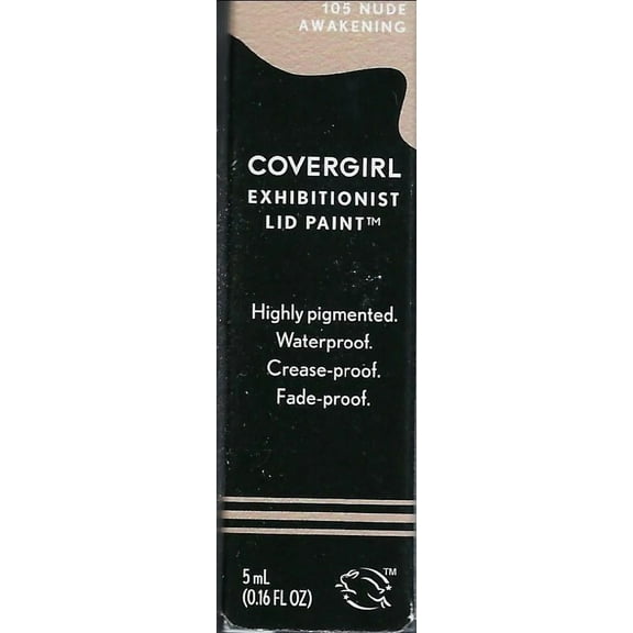 Covergirl Exhibitionist Lid Paint .16 oz Nude Awakening #105