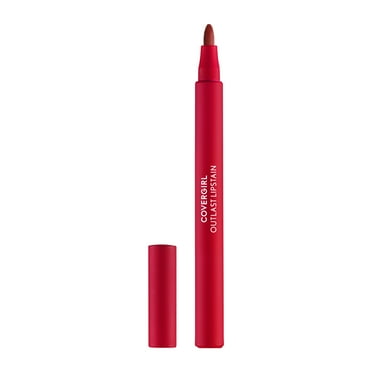 Covergirl Outlast Lipstain, 30 Iconic Ruby, Red, 0.05oz