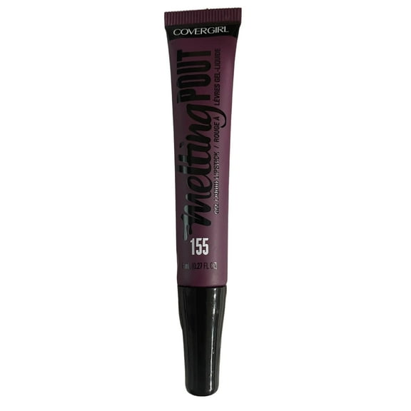 Covergirl Pack Of 2 Melting Pout Gel Liquid Lipstick, Gel-Mate 155