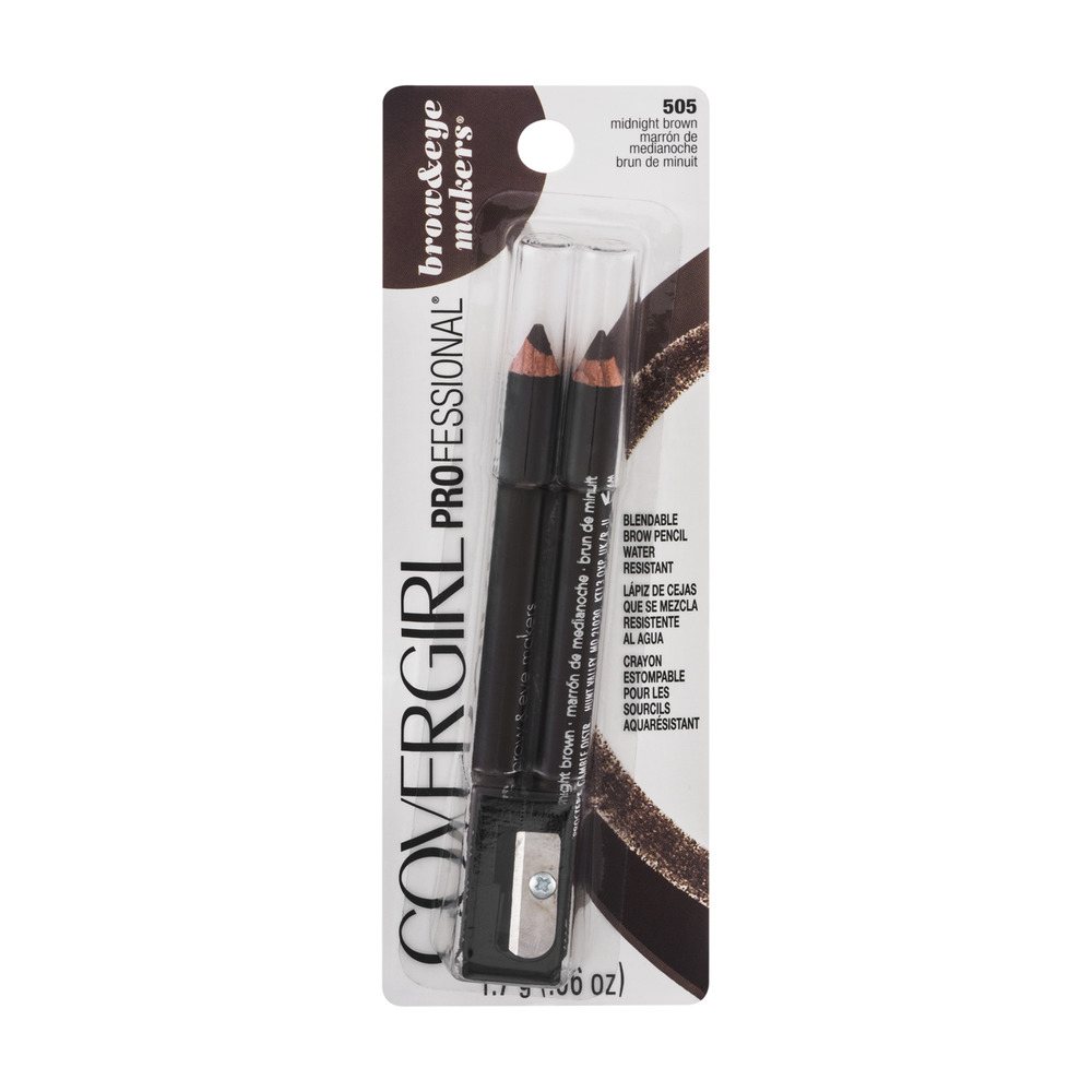 Covergirl Professional Brow&Eye Makers 505 Midnight Brown, 0.06 OZ - image 1 of 9