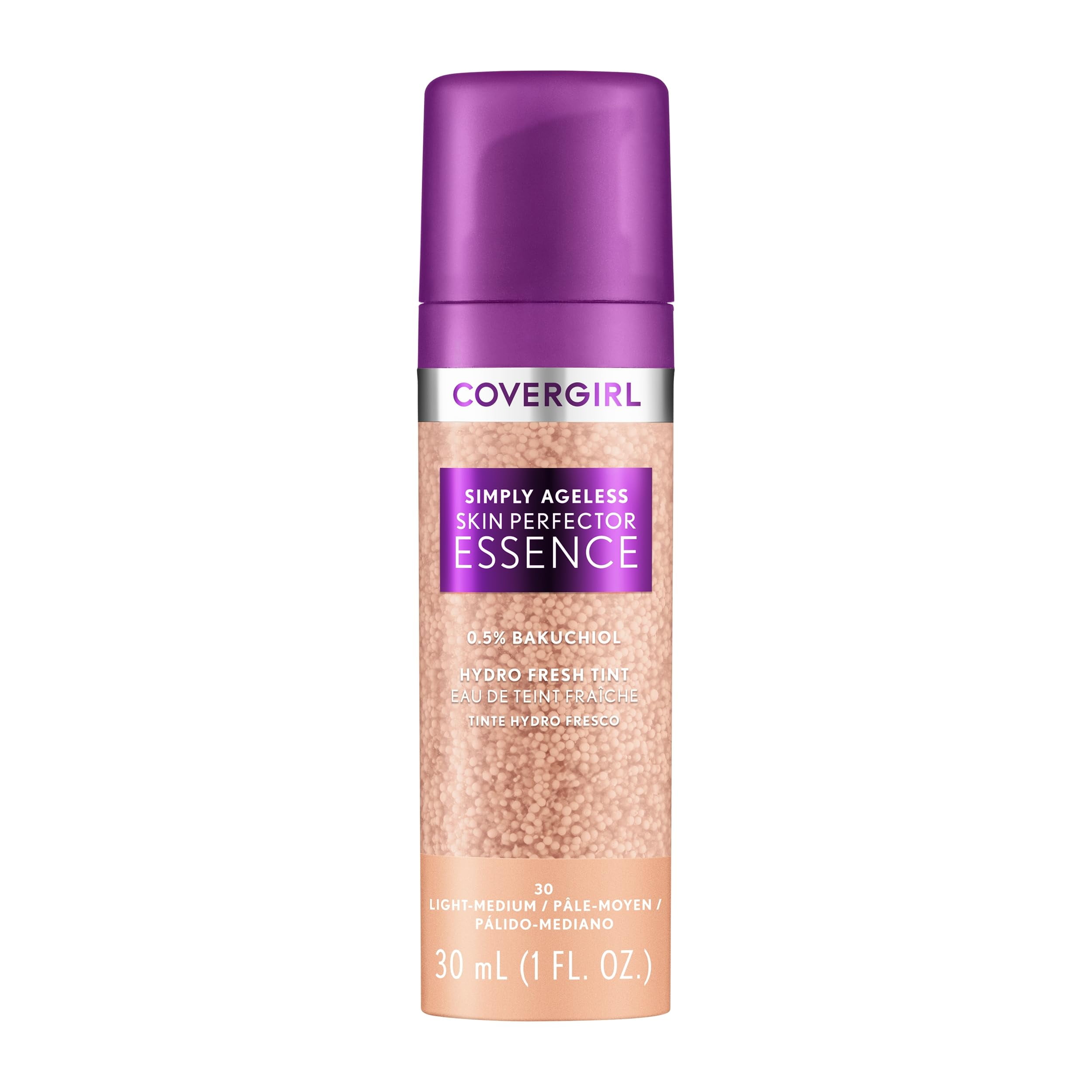 Covergirl Simply Ageless Skin Perfector Essence Foundation, 30 Light