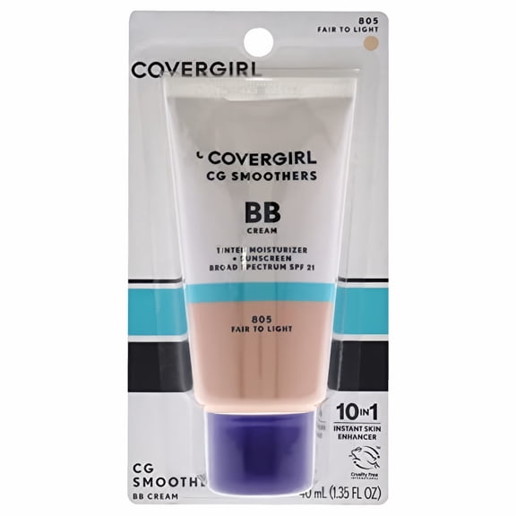 Covergirl Smoothers Lightweight BB Cream Fair to Light 1.35 fl oz (Pack of 2)