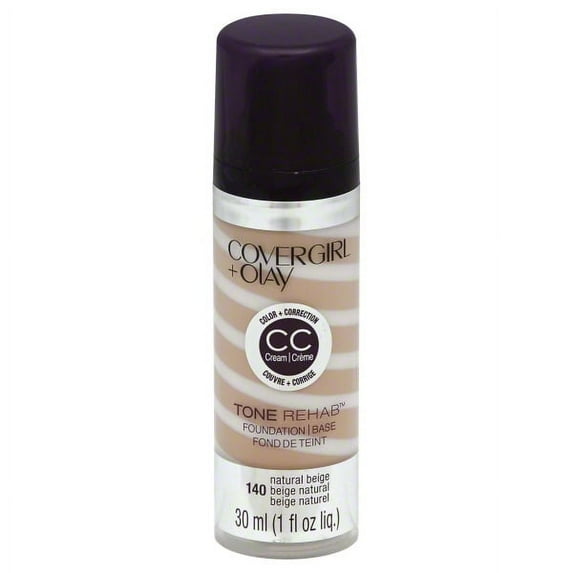 Covergirl Tone Rehab Foundation, Natural Beige - 1 Pkg