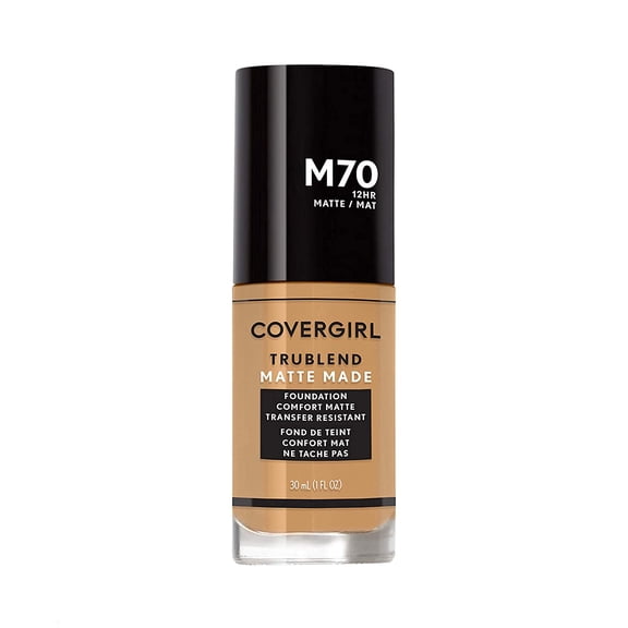 Covergirl Trublend Matte Made Liquid Foundation, D20 True Caramel, 1.014 Ounce