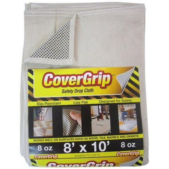 Covergrip Corporation 81008 8 x 10 ft. Safety Drop Cloth
