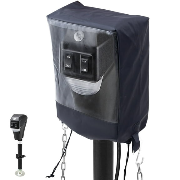 Coverify Electric Tongue Jack Cover Waterproof Jack Head Cover for RV Protector 10''x 5''x 14''